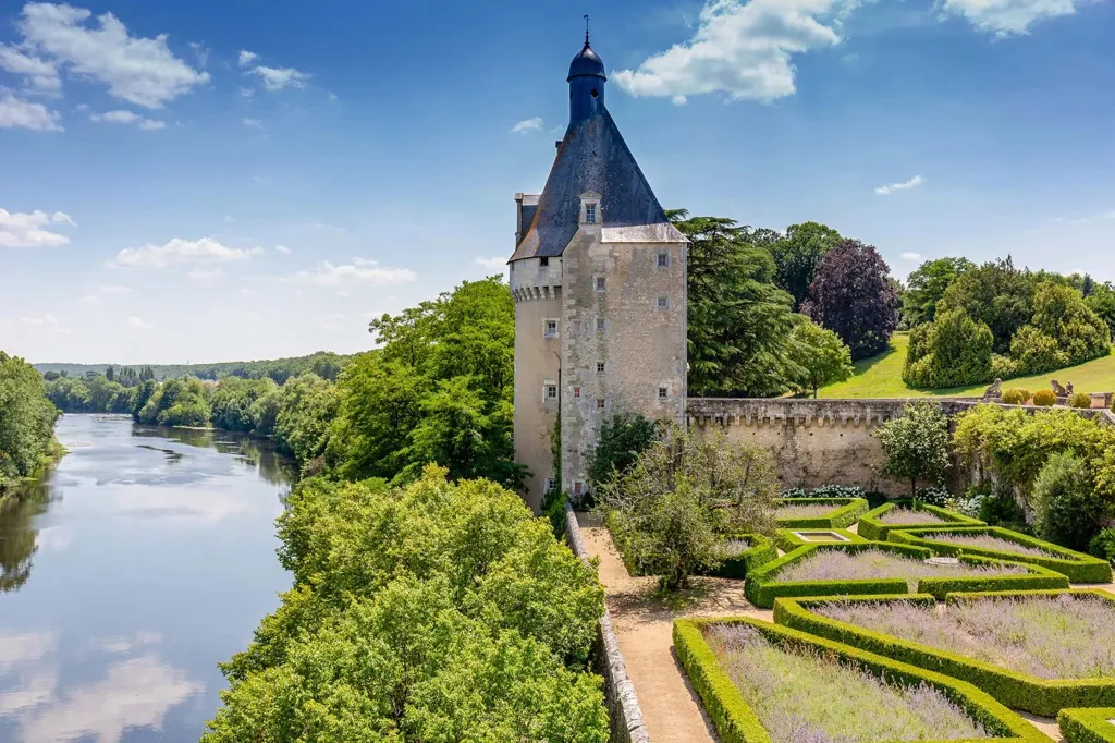 Õhuvaade - Medieval Château with River View near Poitiers