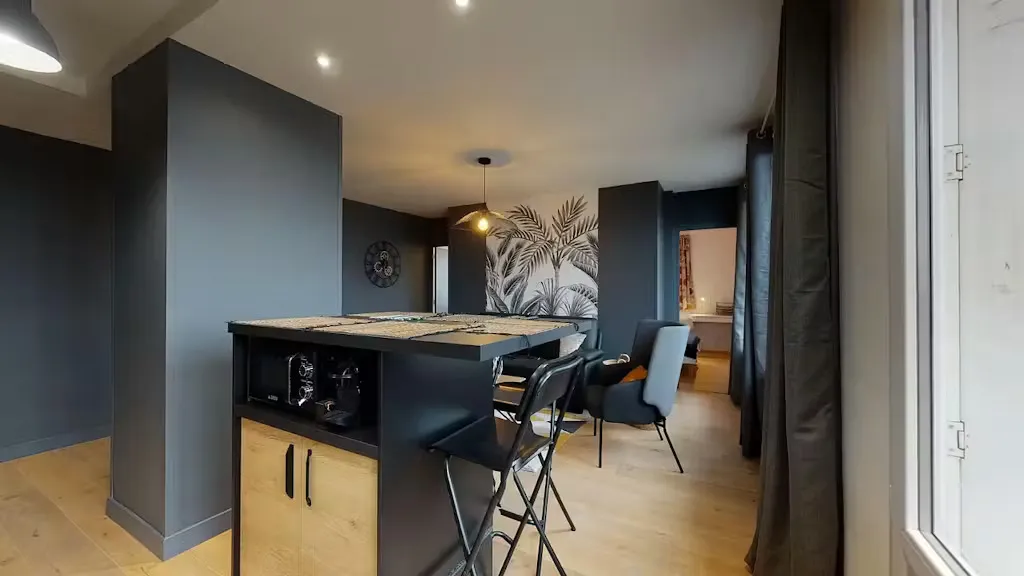 Cuisine - Appartement Meublé à Saint-Martin-d’Hères