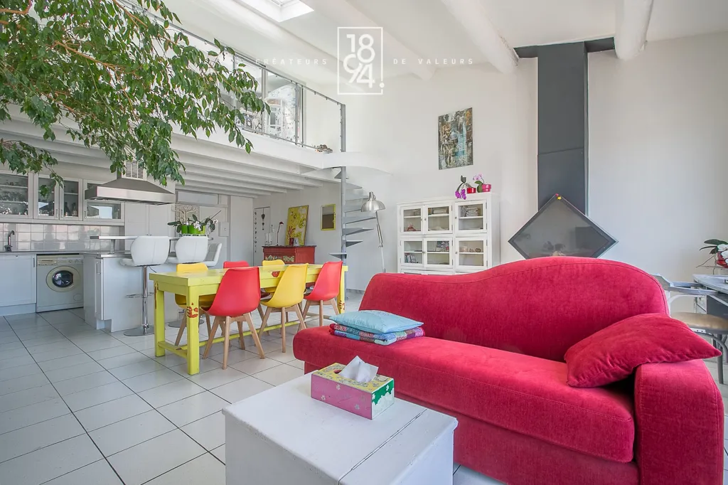 Soggiorno - Duplex with Vieux Port View in Marseille