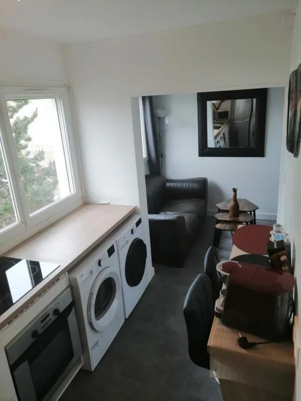 Köök - Coliving Flat with Private Balconies in Créteil