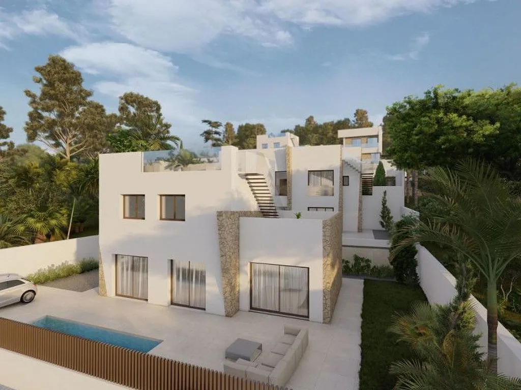 Exterior - Chalet with Pool and Terrace in Finestrat