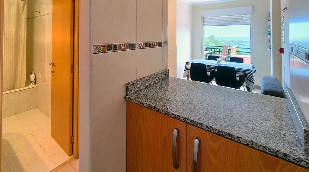Cuisine - Penthouse with Pool and Sea View in La Sella