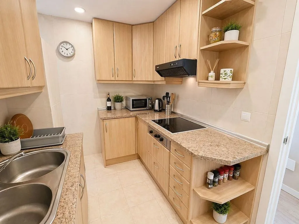 Cuisine - Urban Flat with Rooftop Terrace in Estepona