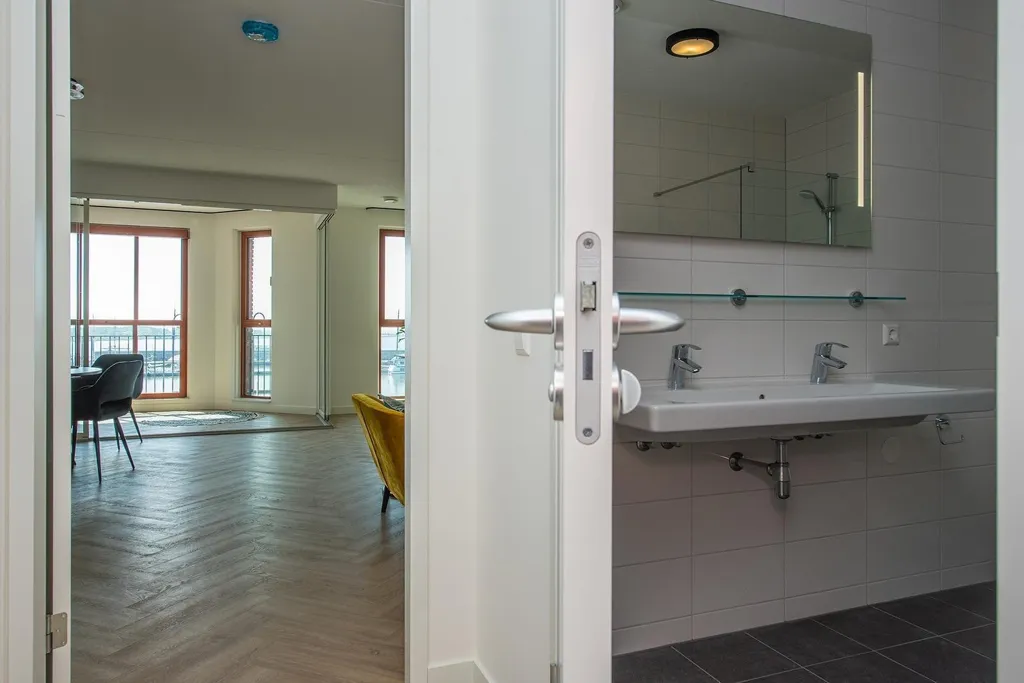 Hallway - Apartment with Harbour View in Lelystad