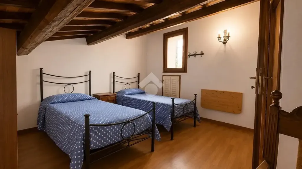 Camere da letto - Historic Apartments with Piazza View in Bagnaia