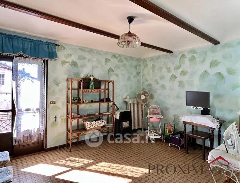 Sala da pranzo - Rustic Semidetached House with Alpine View in Villanova d'Asti