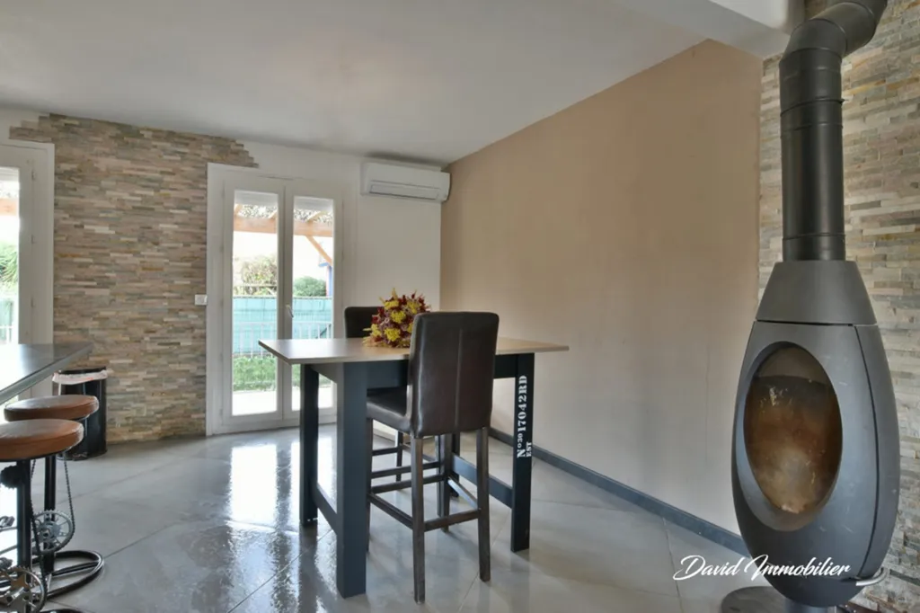 Cuisine - Villa au Calme avec Terrasse à Toulouges