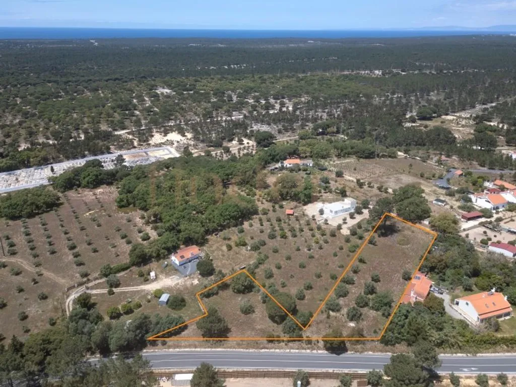 Vue aérienne - Development Land with Approved PIP in Melides