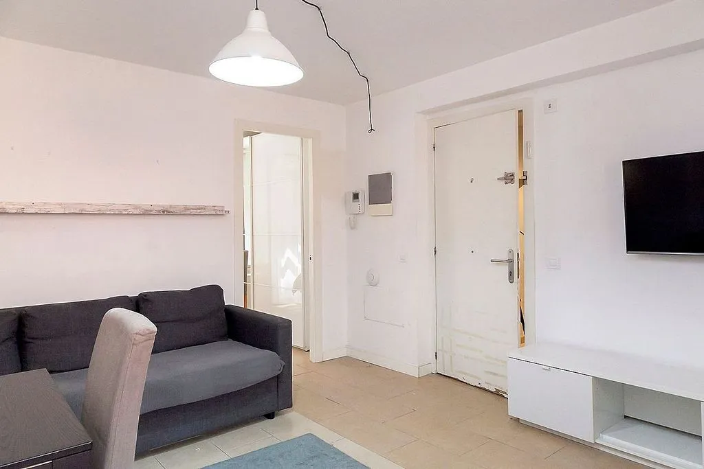 Living Room - Duplex with Terrace in La Salut, Barcelona