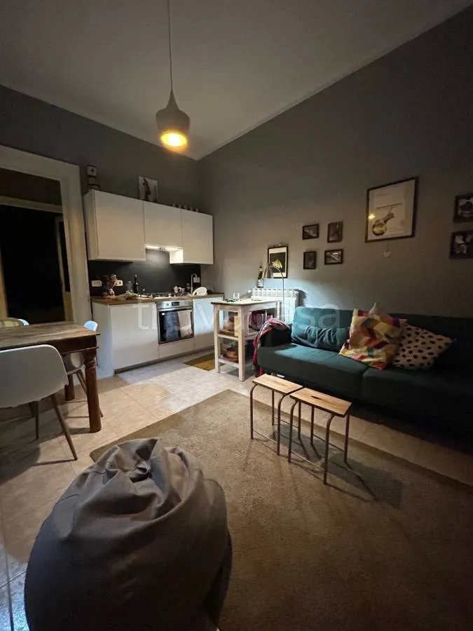 Séjour - Apartment with Balcony Views in Torino