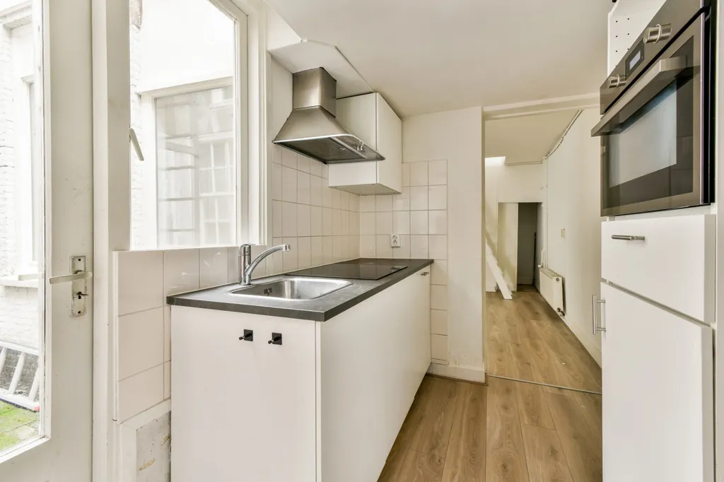 Köök - Charming Ground Floor Flat in Leiden Centre