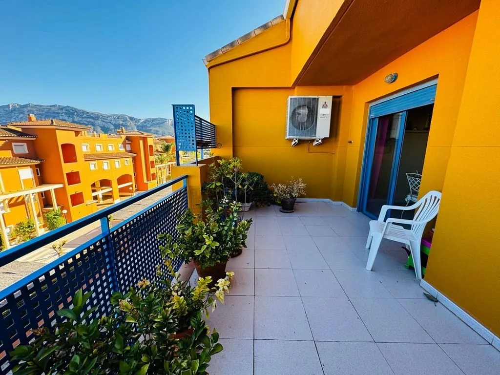 Balcon - Penthouse with Pool in Les Marines, Denia