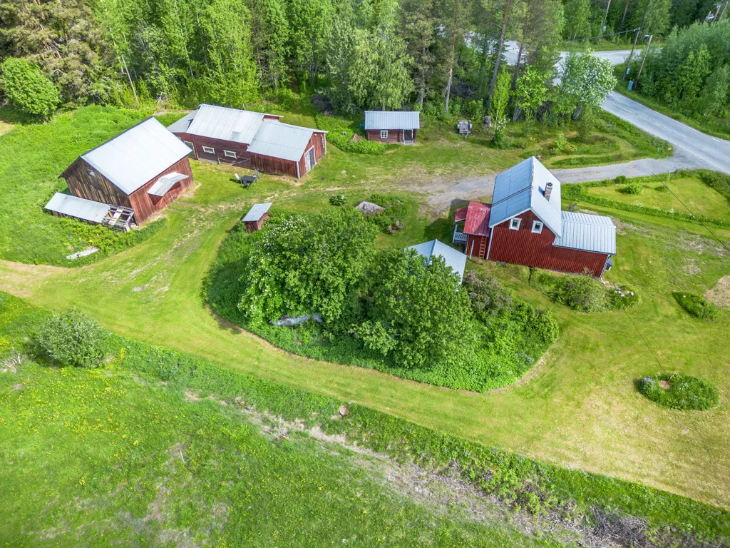 Õhuvaade - 1½-Storey Villa with Garden in Junsele