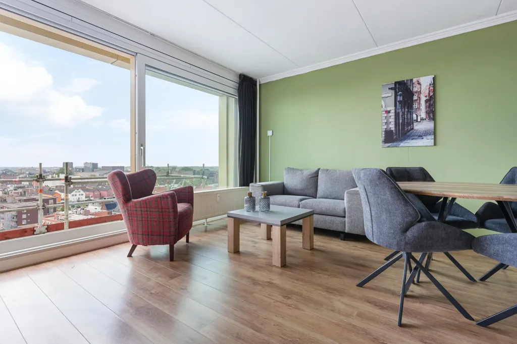 Séjour - Galerijflat with City View in Enschede