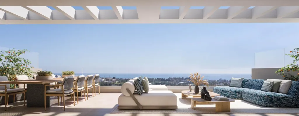 Terrass - Apartment with Pool in Estepona Centro