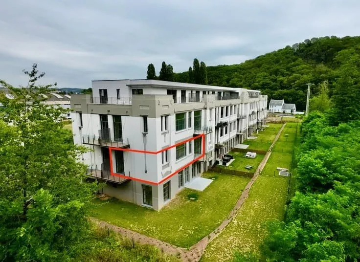 Aerial - House in Flawinne, Namur