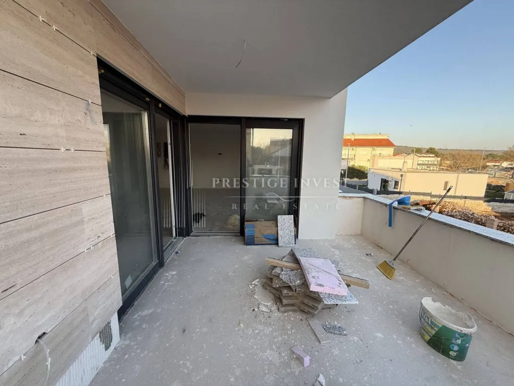 Balcony - Apartment with Sea View in Bibinje