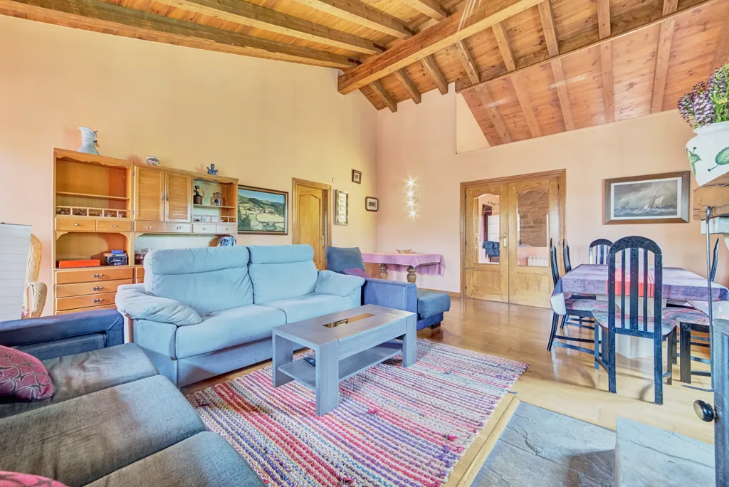 Séjour - Independent Stone House with Garden in Valdorba
