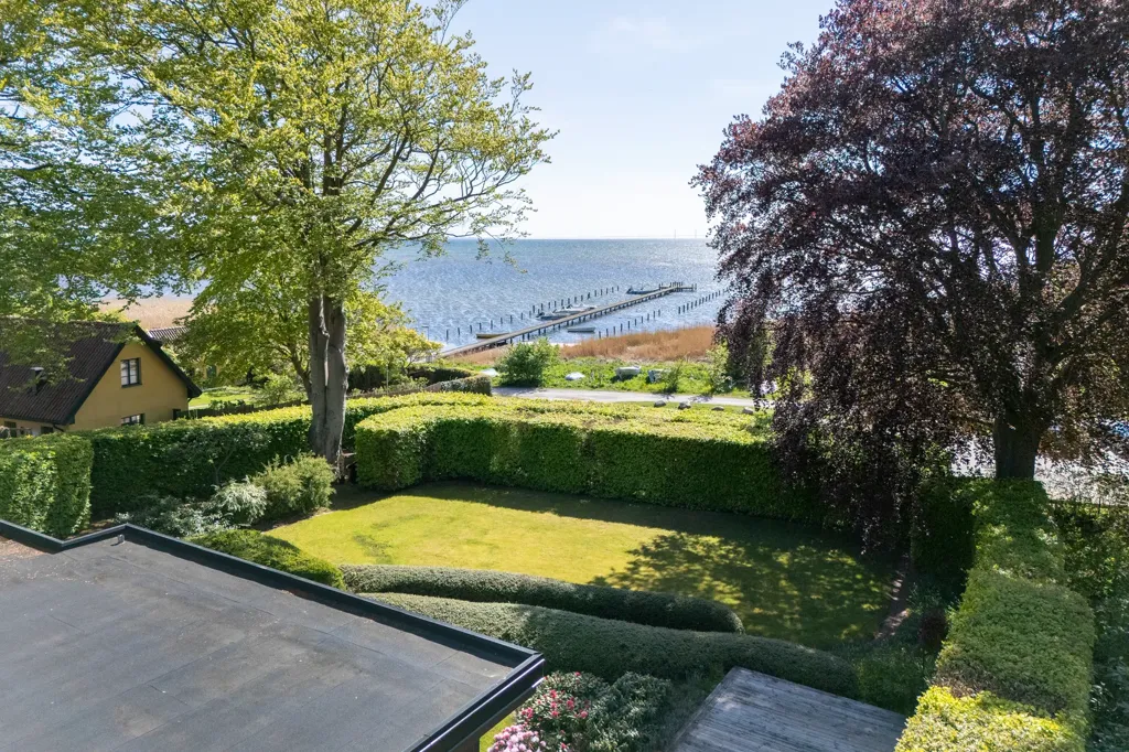 Vue aérienne - Architectural Villa with Sea View in Bjärred