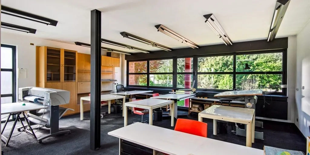 Bureau - Villa Architecturale avec Terrasse à Grimbergen