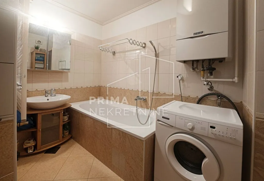 Salles de bain - Two-Bedroom Apartment with Lake View in Zagreb