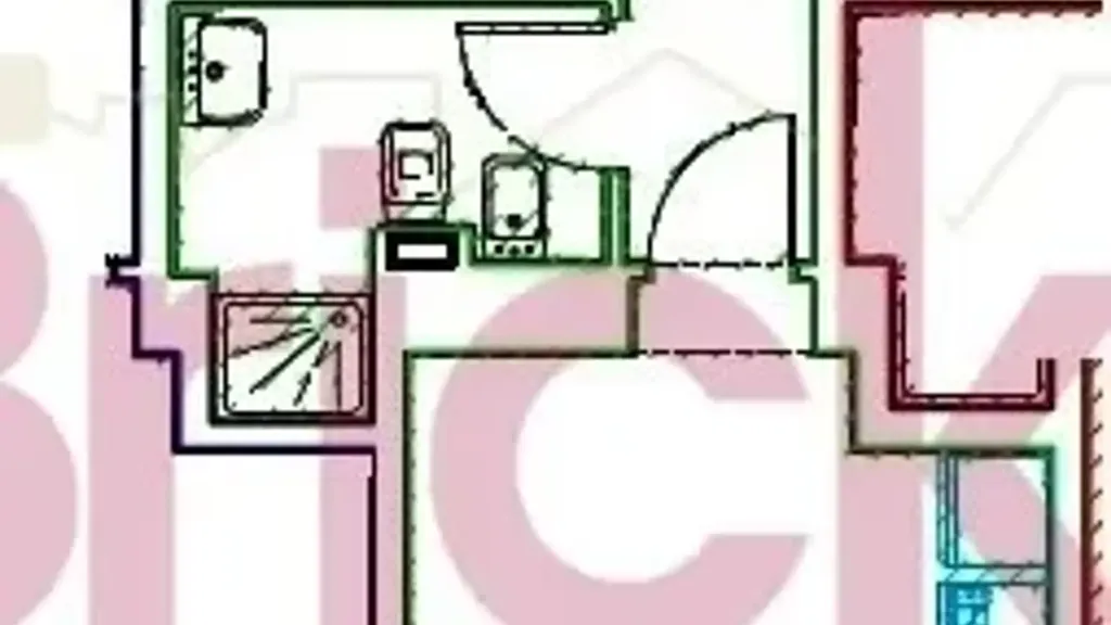 Plan - Armed Billet in Historic Building, Milan