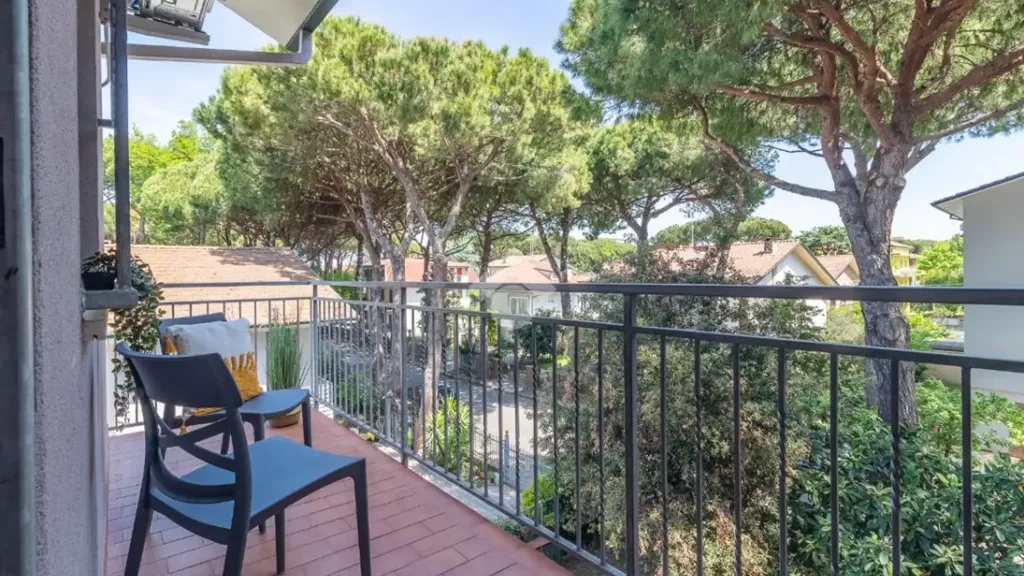 Balcony - Trilocale with Sea View in Pinarella