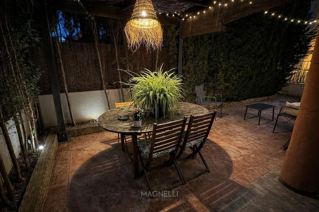 Terrasse - Bungalow with Garden and Terrace in Elda