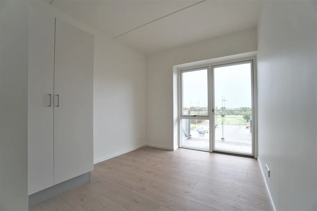 Chambres - 2-Bedroom Apartment with Balcony in Tranbjerg