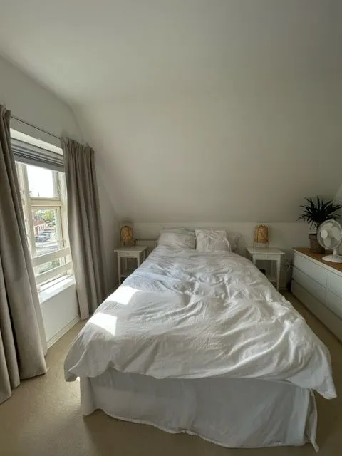 Bedrooms - Bright Apartment with Garden View in Haderslev