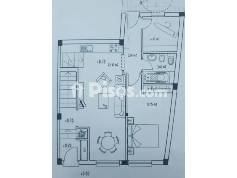 Floor Plan - Three-Storey House with Sea Views in Nerja