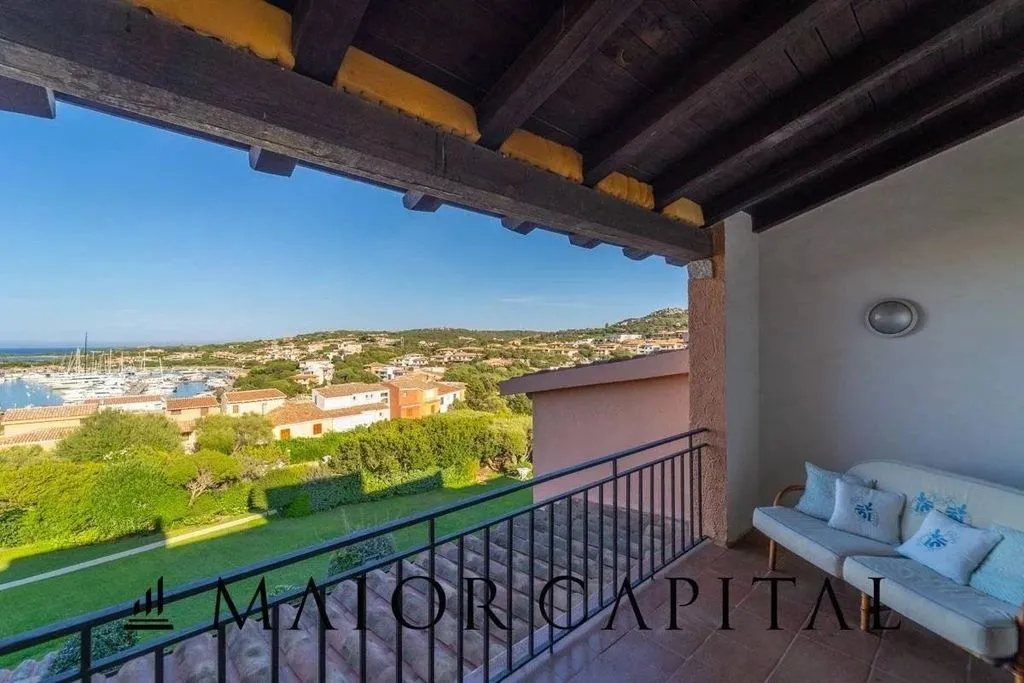 Balcon - Penthouse with Sea View in Porto Rotondo