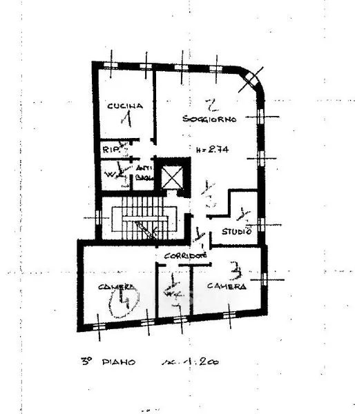 Plaan - Spacious Flat with Central Location in Pordenone