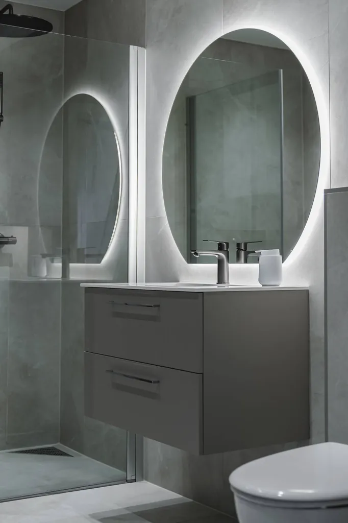 Salles de bain - Apartment with Water Views in Karlstad