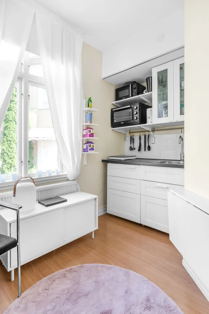 Köök - City Centre Flat with Office Potential in Linköping