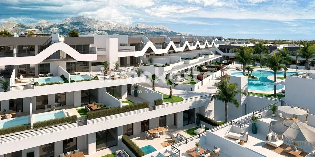 Bassein - New Flat with Pool in Alfaz del Pi