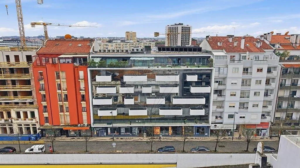 Õhuvaade - 3-Bedroom Penthouse with Terraces in Aveiro
