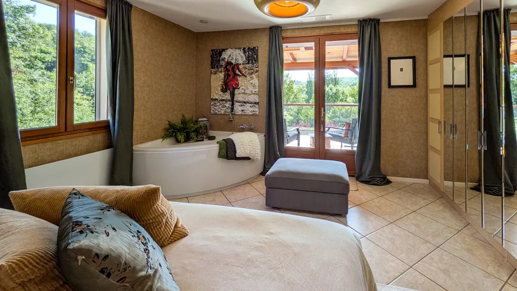 Camere da letto - House with Pool and Spa near Cahors