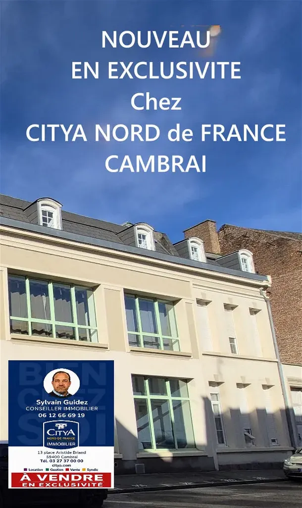 Appartement 4 pièces à Cambrai
