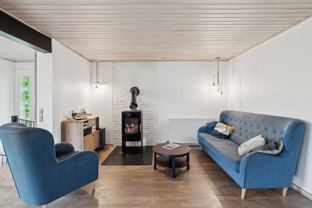 Living Room - Maintained Family Villa in Viborg