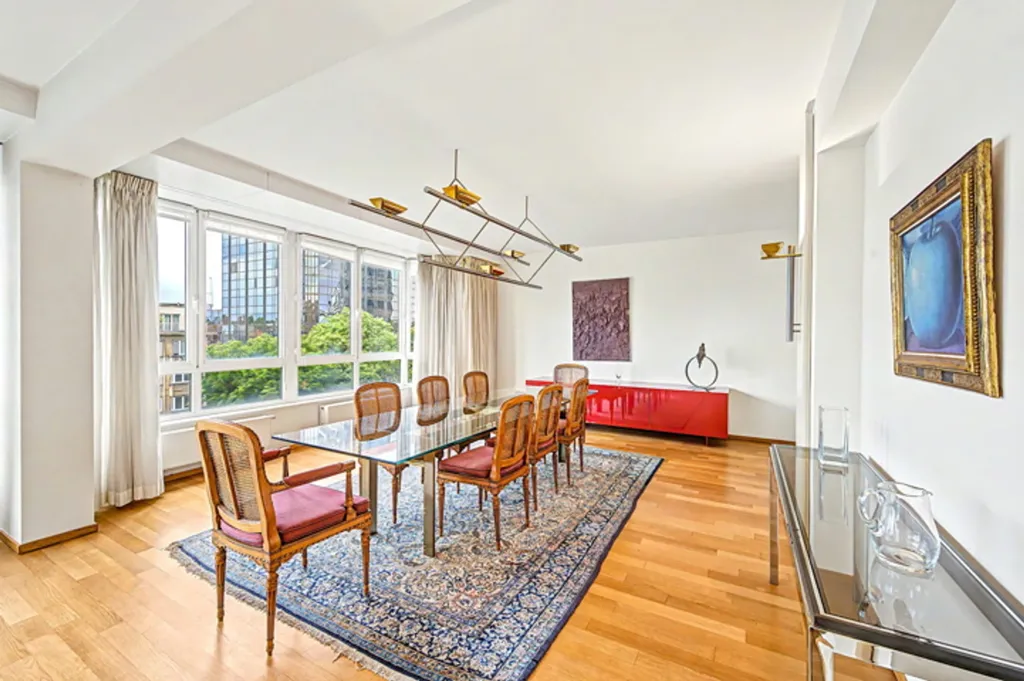 Dining Room - Spacious Flat with Terrace in Avenue Louise