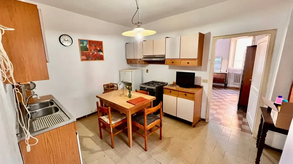 Söögituba - Historic Townhouse with Courtyard in Fabriano