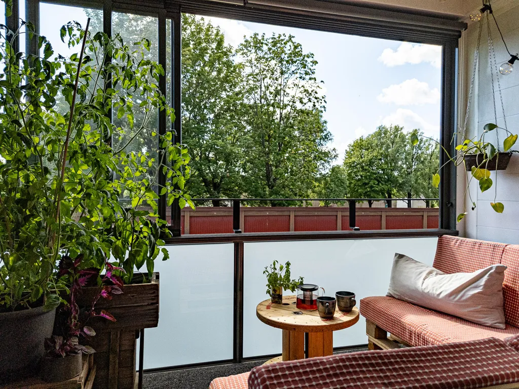 Balcony - Apartment with Balcony near Borlänge Centre