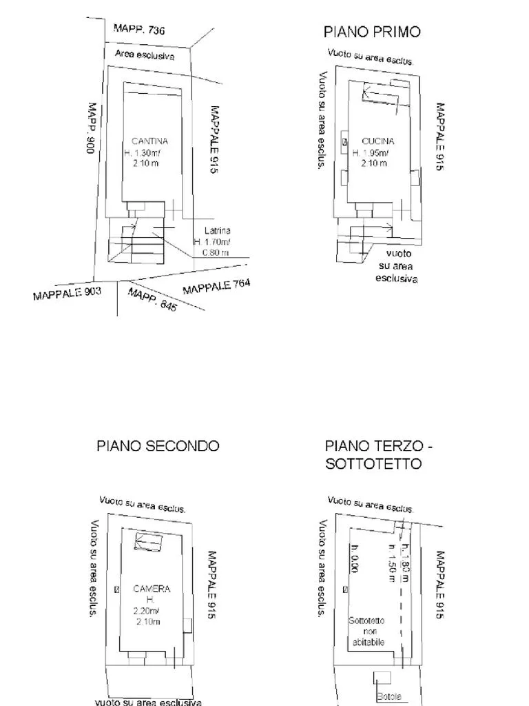 Plaan - Semi-detached House with Panoramic View in Viù