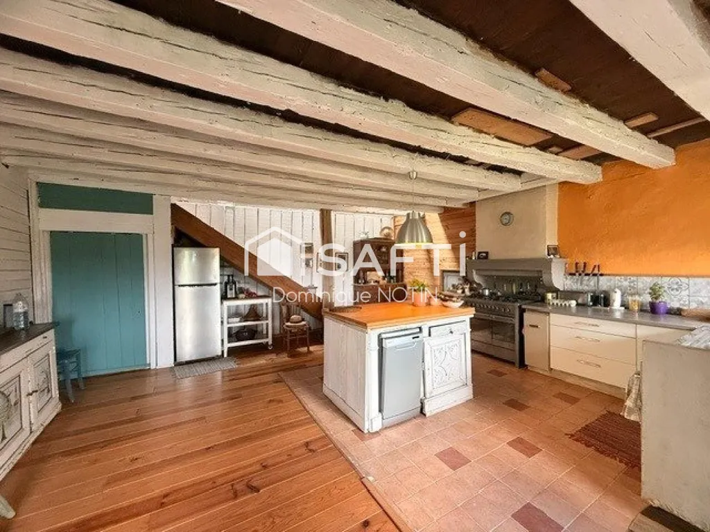 Köök - Charming House with Garden in Chenelette