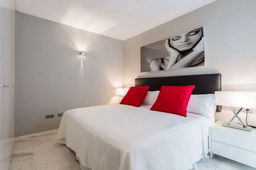 Camere da letto - Apartment with Pool in Marina Botafoch, Ibiza