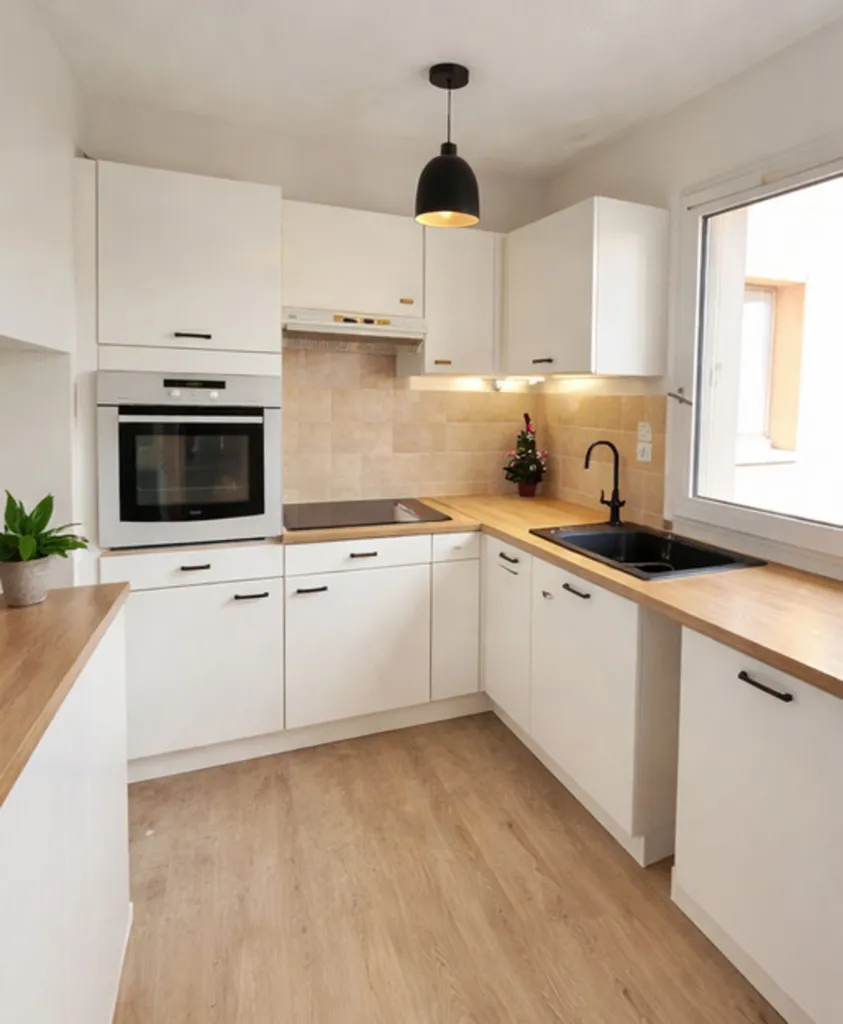 Cuisine - Appartement Lumineux en Centre-ville à Castanet-Tolosan