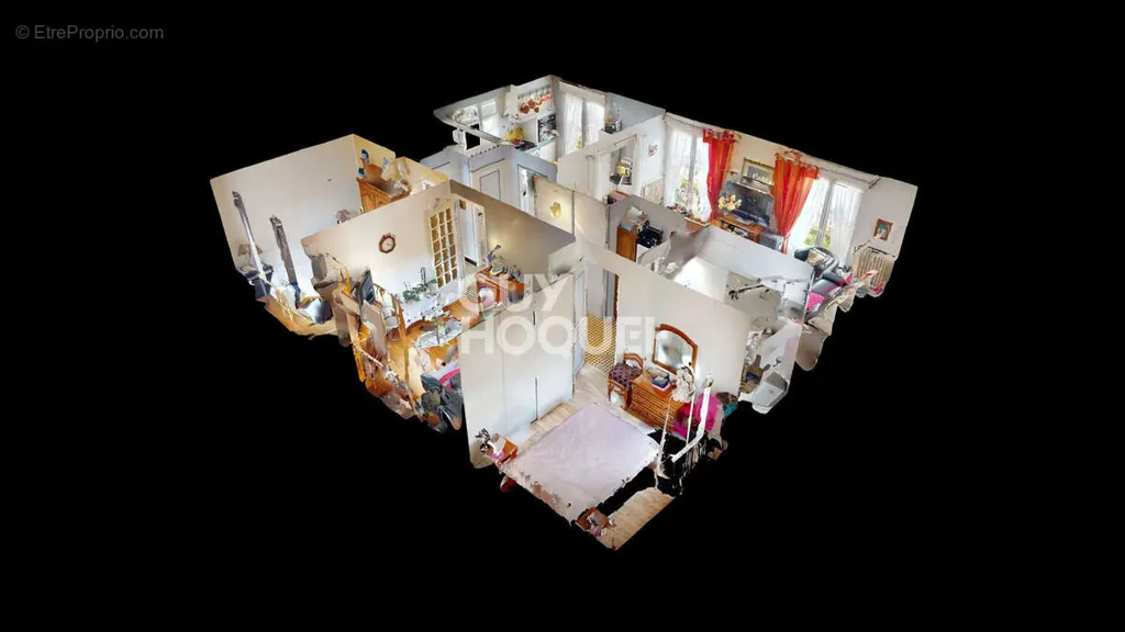 Floor Plan - Néo-Breton House with Garden in Plancoet