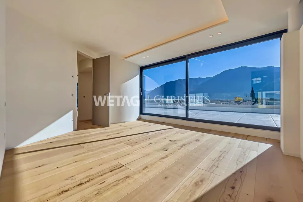 Séjour - Duplex-Penthouse with Lake View in Ascona