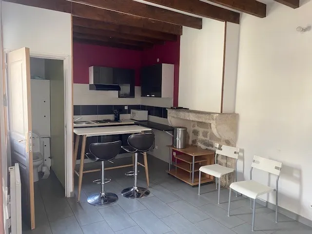 Köök - Duplex Apartment in Montrevel en Bresse
